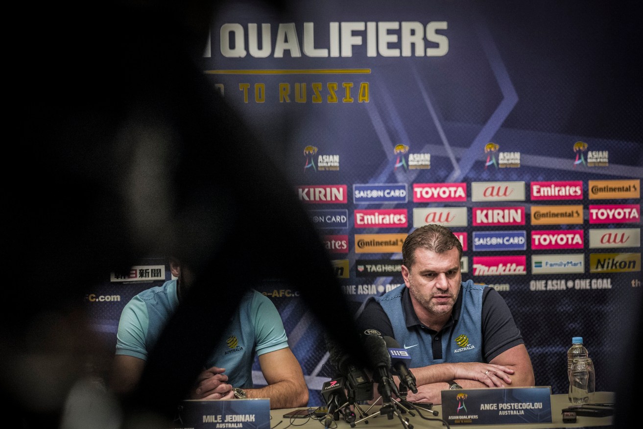 Ange Postecoglou insists his possession-based style is about winning, not aesthetics. Photo: Tony McDonough / AAP