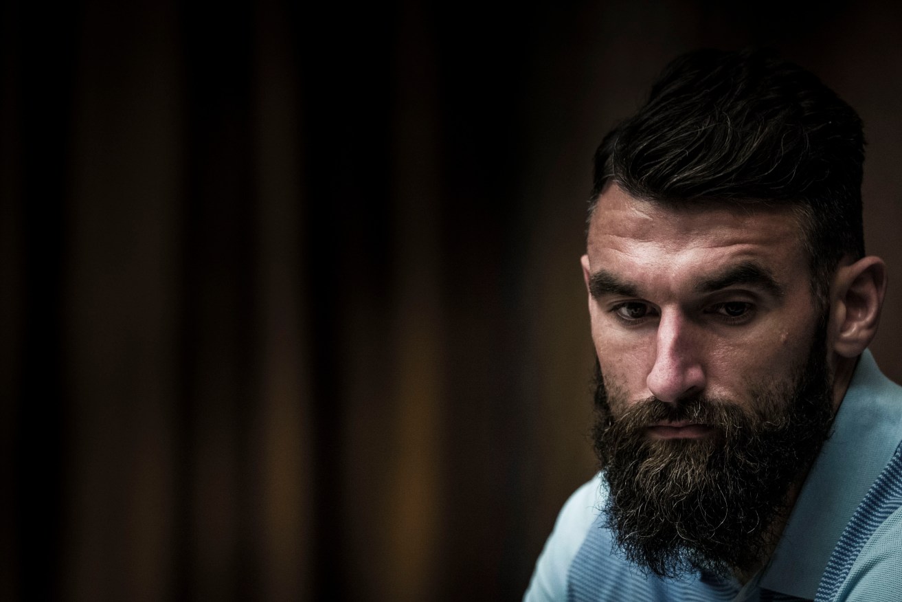 Mile Jedinak did not train with his Socceroos teammates overnight. Photo: Tony McDonough / AAP