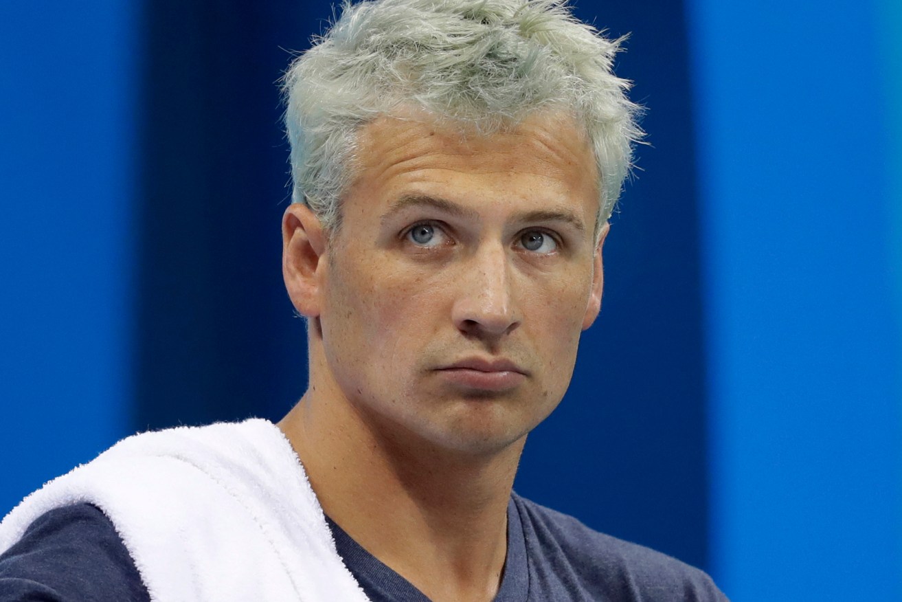 Ryan Lochte is paying the price for his "over-exaggeration". Photo: Michael Sohn / AP