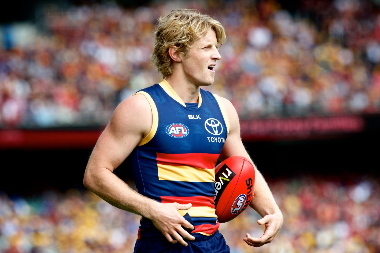 Rory Sloane is, unsurprisingly, a key inclusion for the Crows. Photo: Michael Errey / InDaily