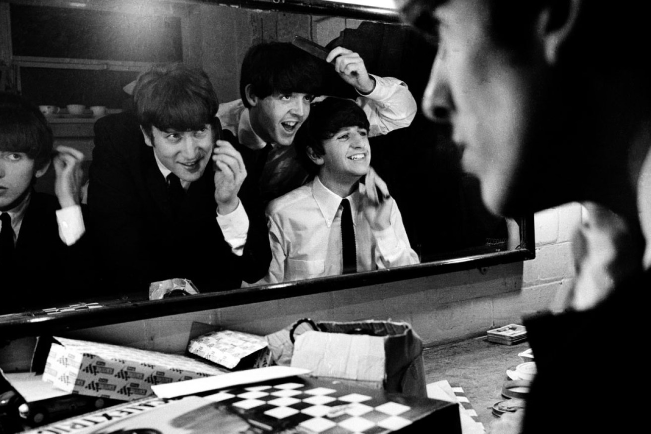 The Beatles at Conventry Theatre in 1963. Copyright: Apple Corps Ltd