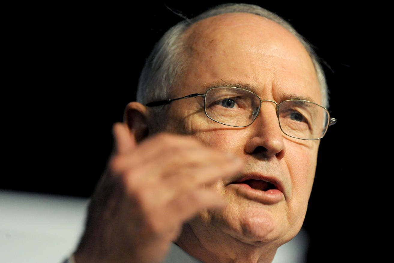 Economist and solar company Zen Energy chairman Ross Garnaut says South Australia can have cheap, stable, largely renewable electricity by embracing solar batteries. Photo: AAP.
