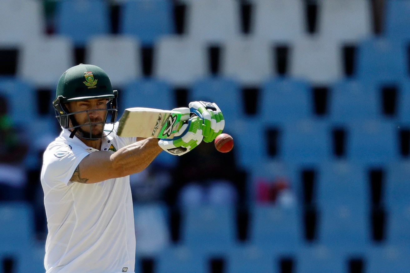 South Africa's captain Faf du Plessis will don the whites in Australia this summer. Photo: Themba Hadebe / AP