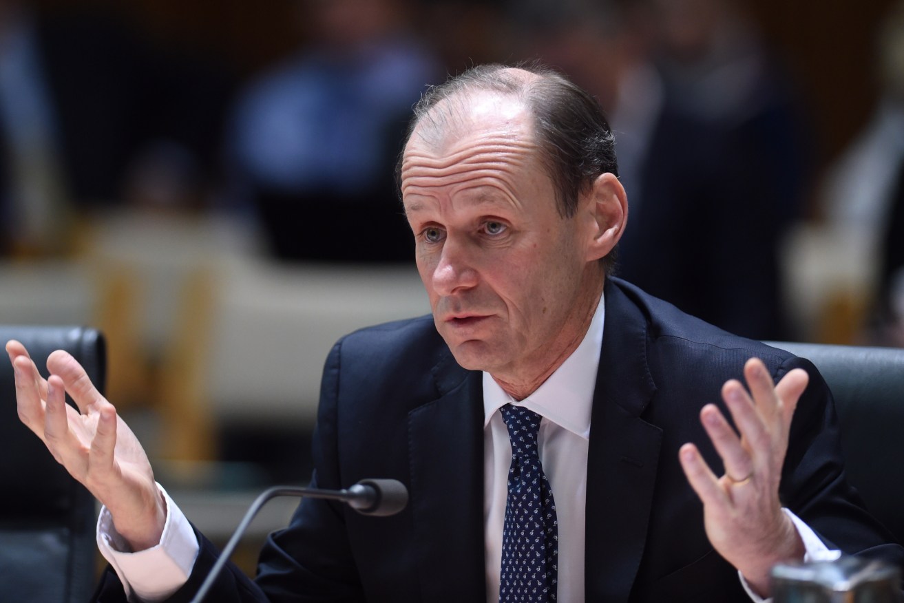 “It’s never been harder to get a bank loan or a credit card in Australia," ANZ CEO Shayne Elliott said. Photo: AAP/Lukas Coch