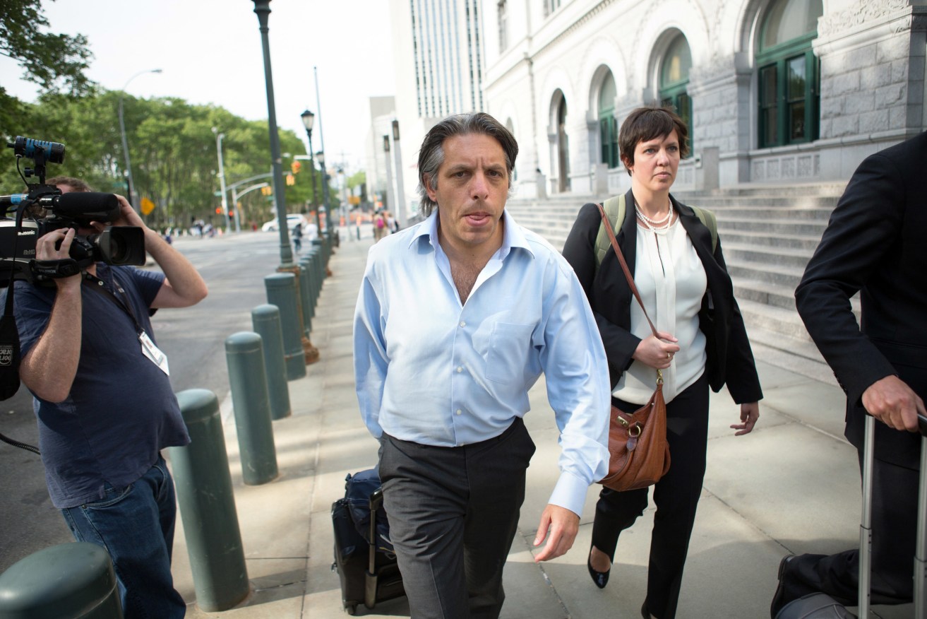 Aaron Davidson has pleaded guilty to corruption charges. Photo: Kevin Hagen / AP
