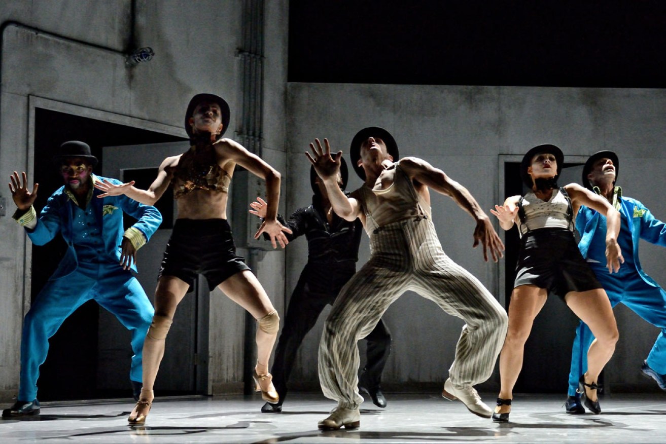 Dance-theatre work Betroffenheit. Photo: Michael Slobodian