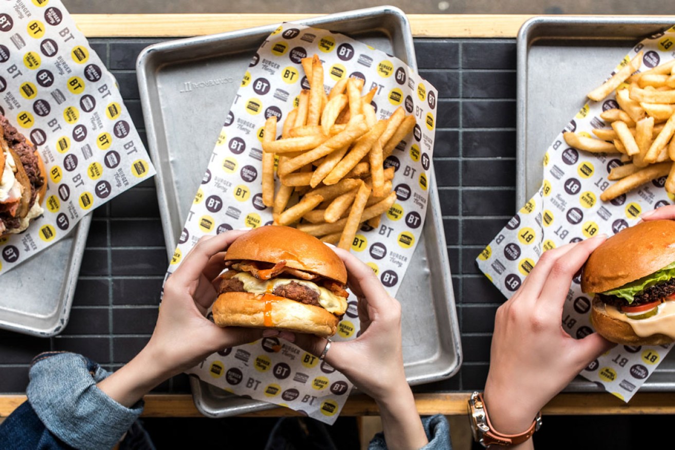 Burger Theory, pioneers of Adelaide's food truck scene,  have partnered with UberEATS. Photo: supplied