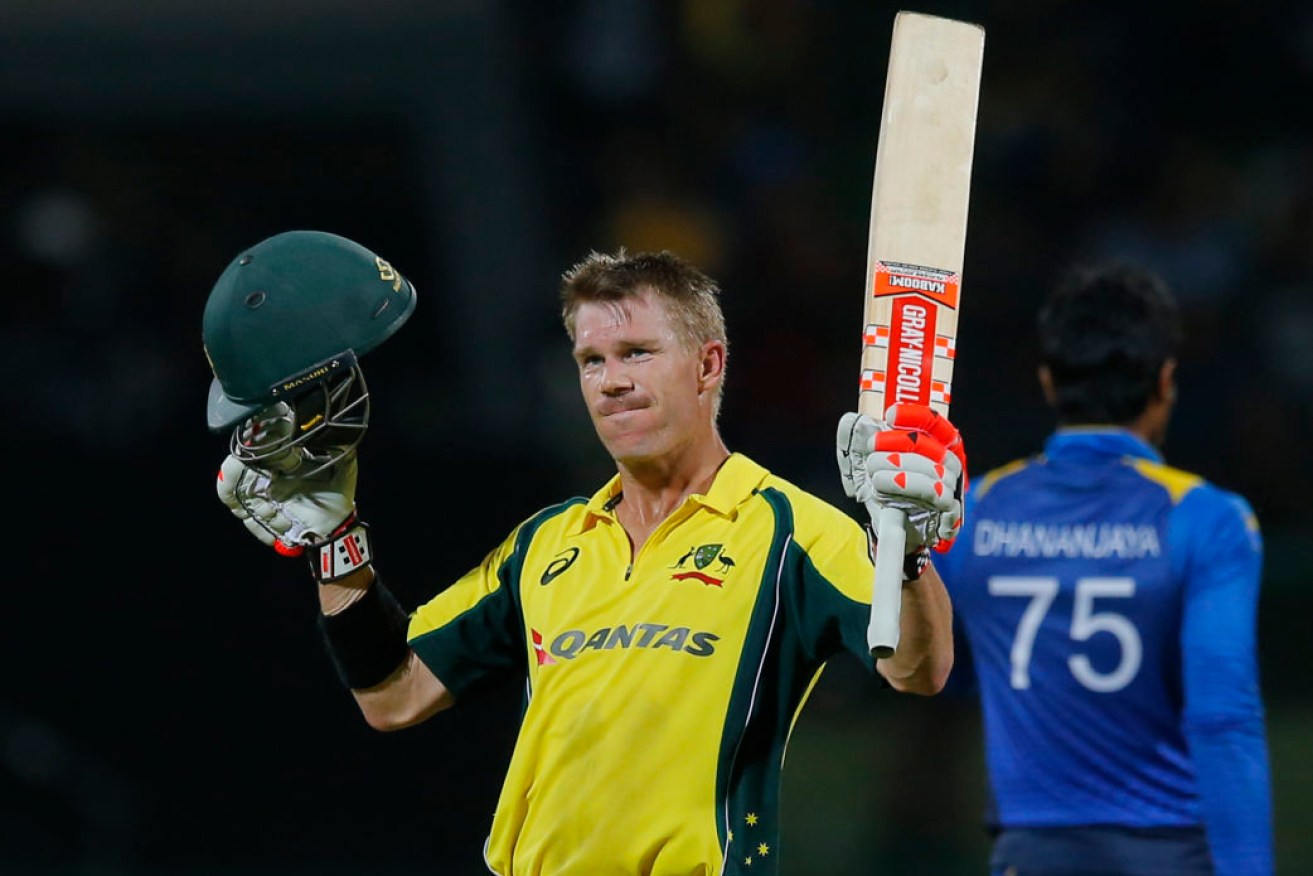 David Warner is one of the few players penned for the WACA Test, according to Mark Taylor. Photo: AP