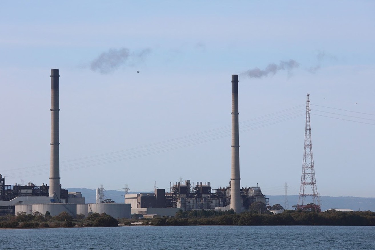 The gas-fired Torrens Island power station in Adelaide. Photo: Tony Lewis