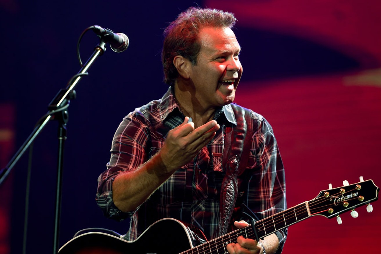 Troy Cassar-Daley, pictured at this year's Tamworth Country Music Festival, will launch his new book and album in Adelaide this week. Photo: AAP