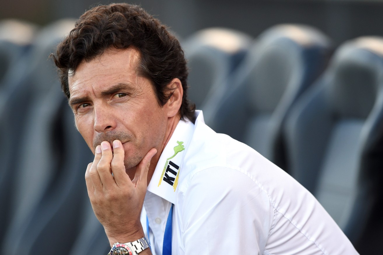 Adelaide United coach Guillermo Amor. Photo: Paul Miller / AAP
