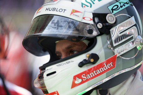 Vettel’s road rage frustration at fading form, says Ricciardo