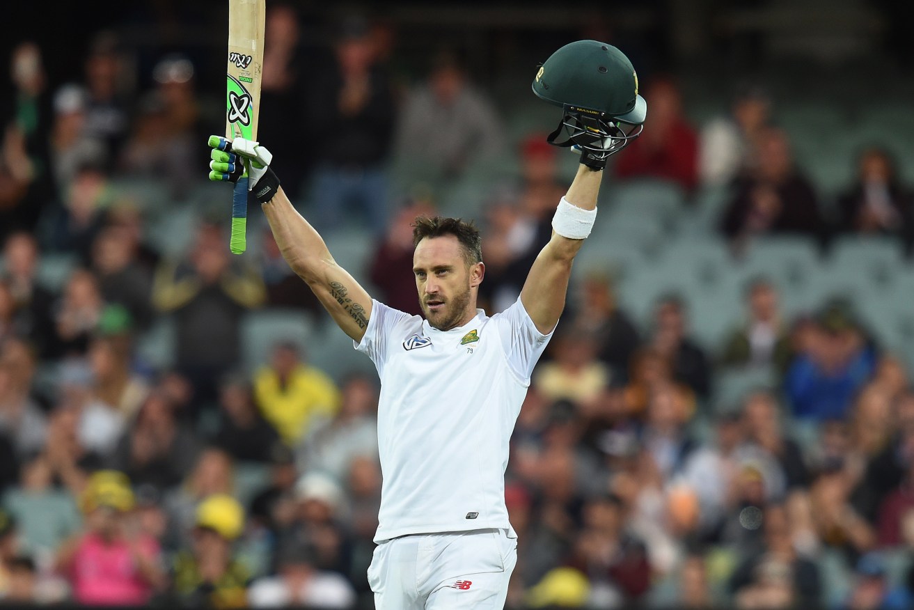 Faf du Plessis will appeal a finding of ball tampering. Photo: Dave Hunt / AAP
