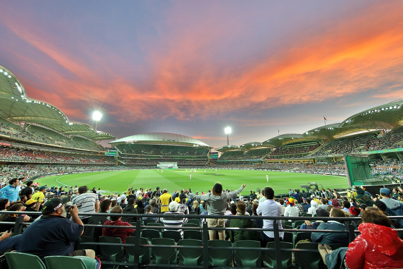 The Oval vista was again a highlight of the Adelaide Test. Photo: Tony Lewis / InDaily