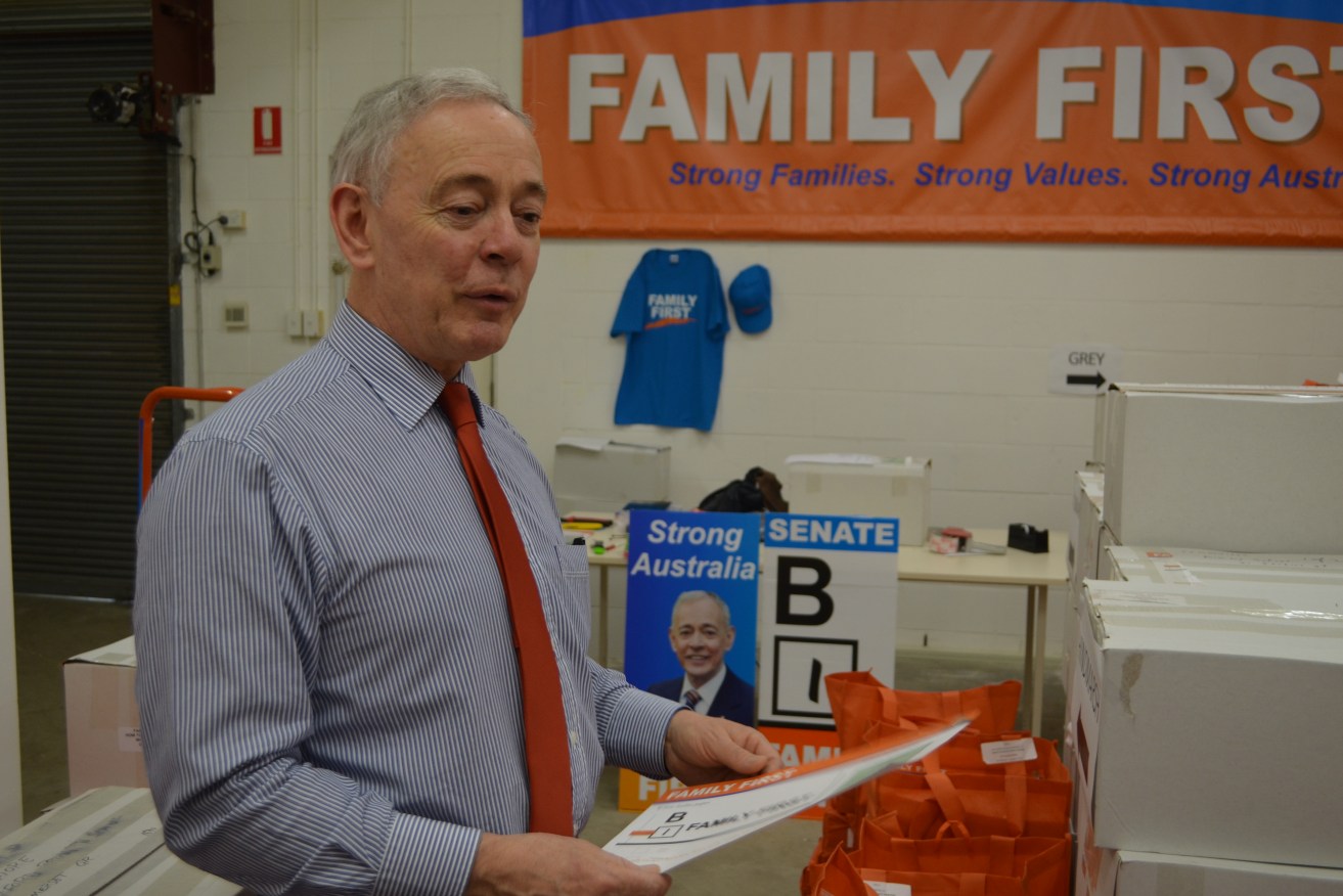 Bob Day inside his Fullarton Rd office in 2013. Photo: InDaily
