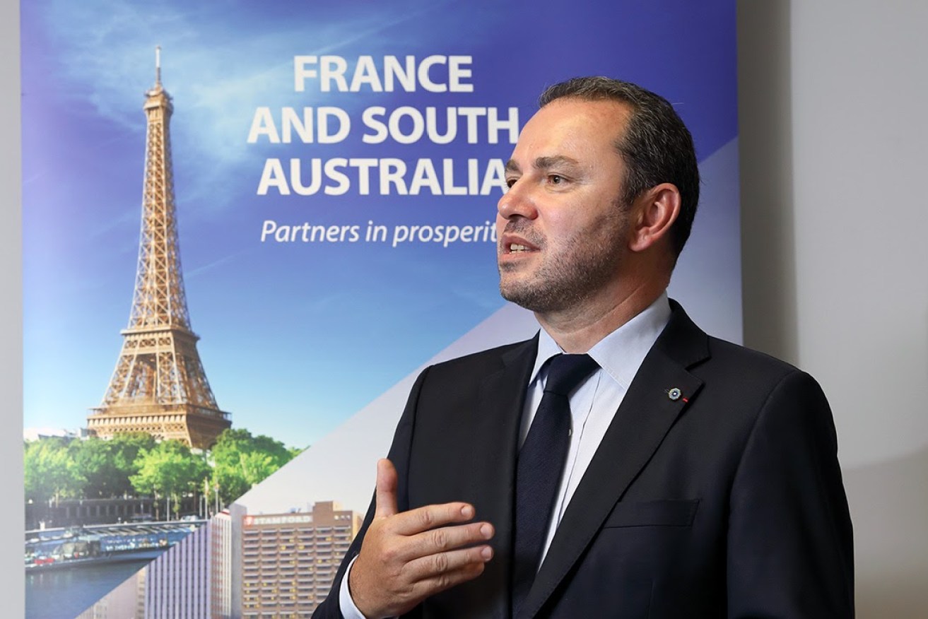 The French Ambassador Christophe Lecourtier. Photo: Tony Lewis