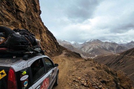 Five men, one car and a 16,000km mad road trip