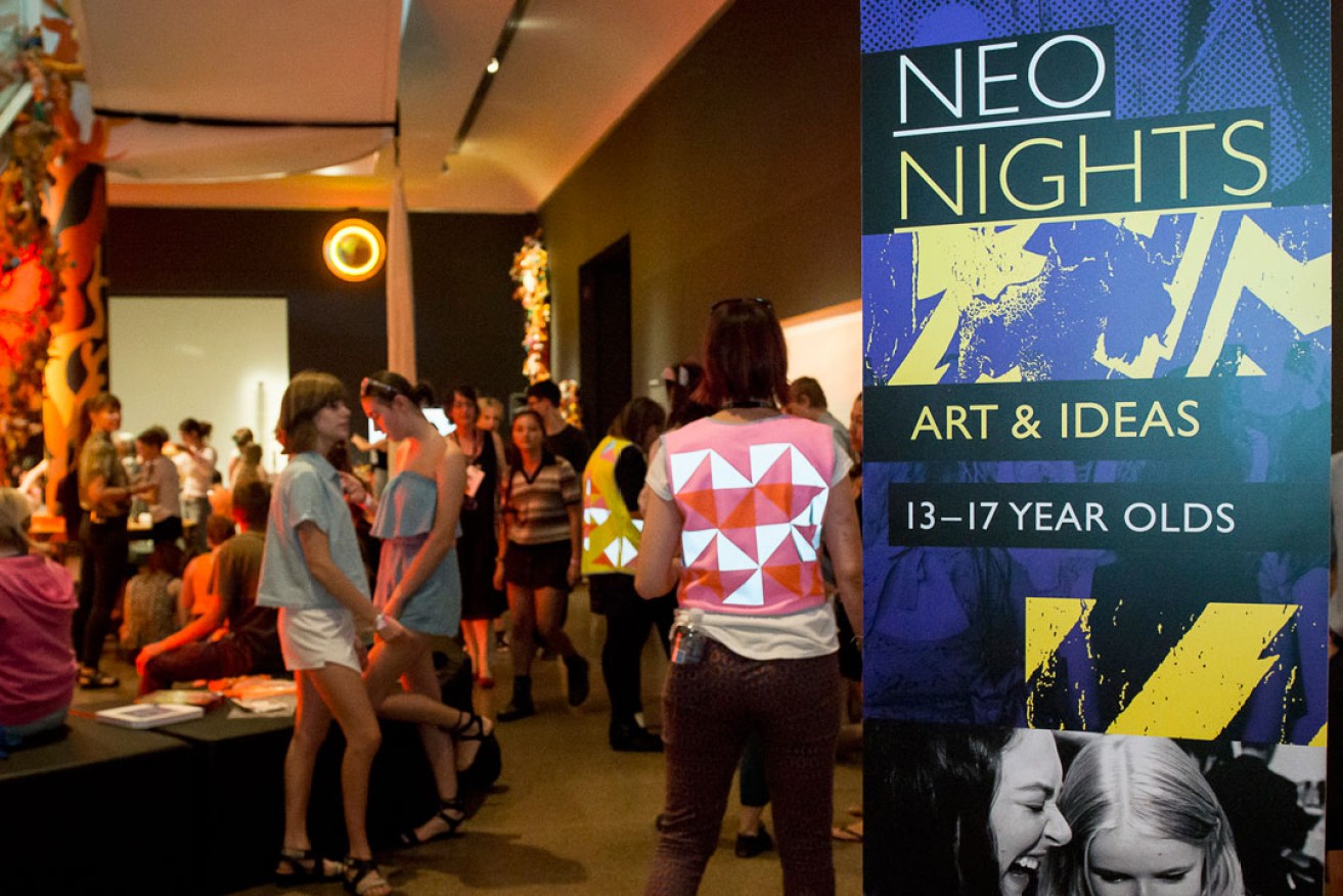 One of this year's Neo events at the Art Gallery of SA.