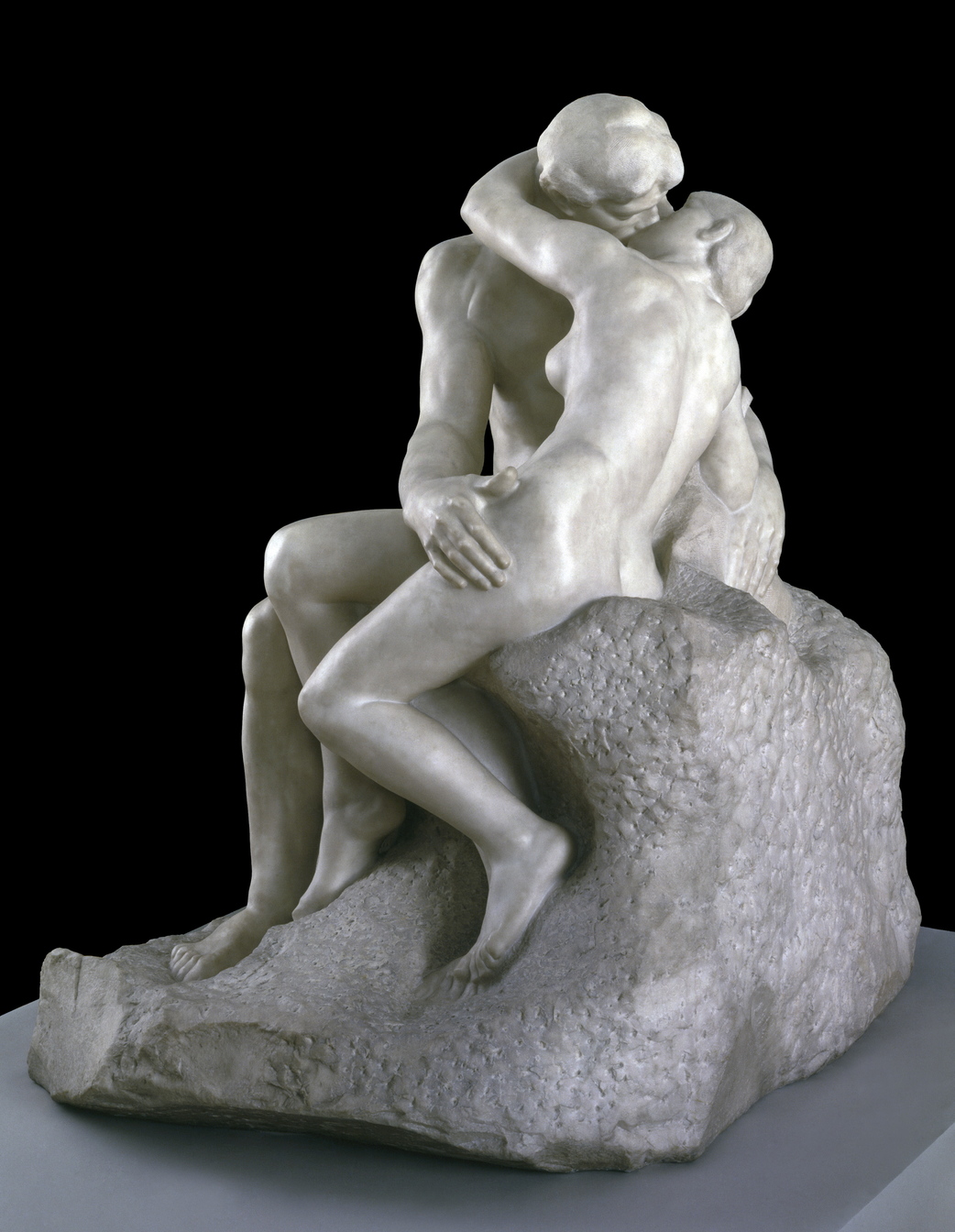 Auguste Rodin 'The kiss' 1901-04 - from the exhibition 'Nude: Art From the Tate Collection'. © Tate, London 2016 