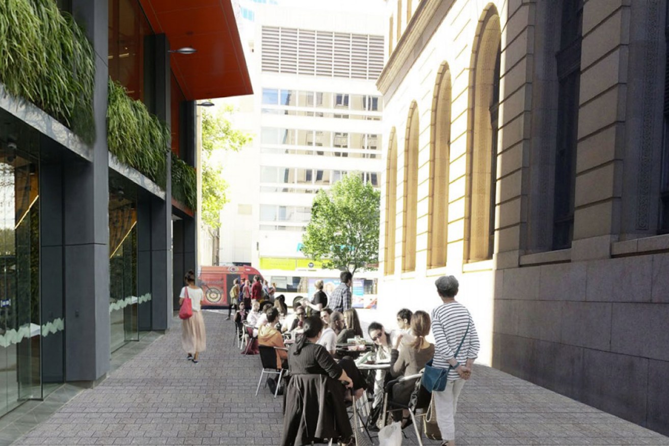A visualisation of the proposed Gresham Place development. Image: ACC