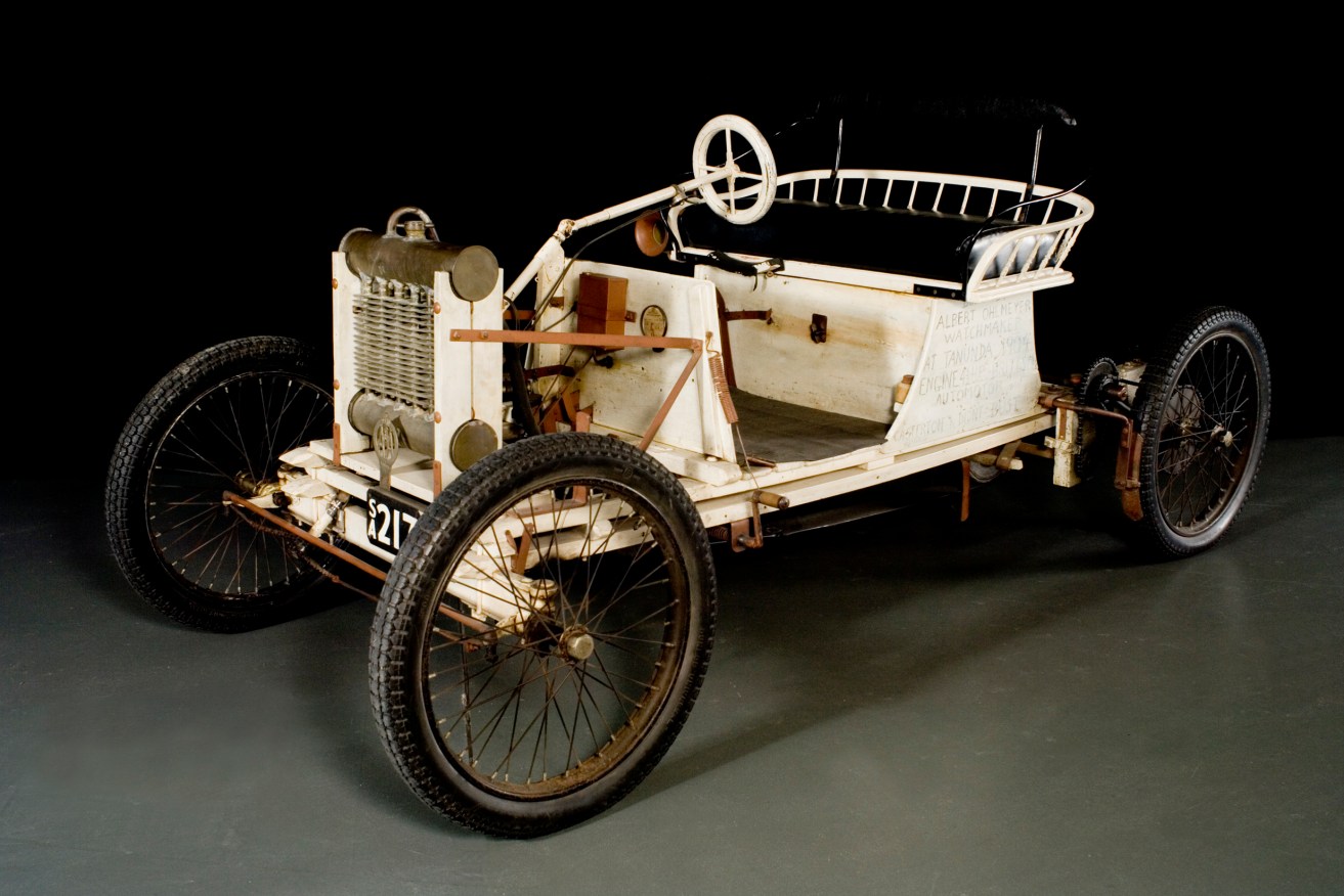 The restored 1904 Ohlmeyer Jigger. Supplied image/History Trust