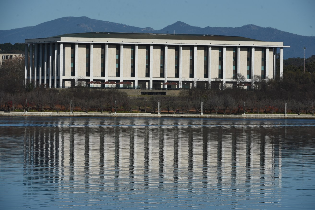 The National Library of Australia in Canberra. Photo: AAP/Mick Tsikas