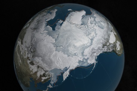 Arctic sea ice hits another record low