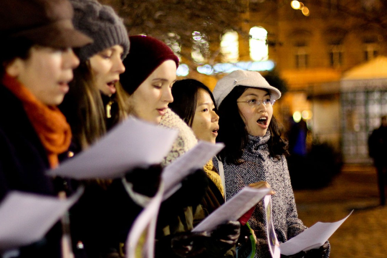 The tradition of singing Christmas carols is embedded in the season. Photo: Charlotte T / flickr