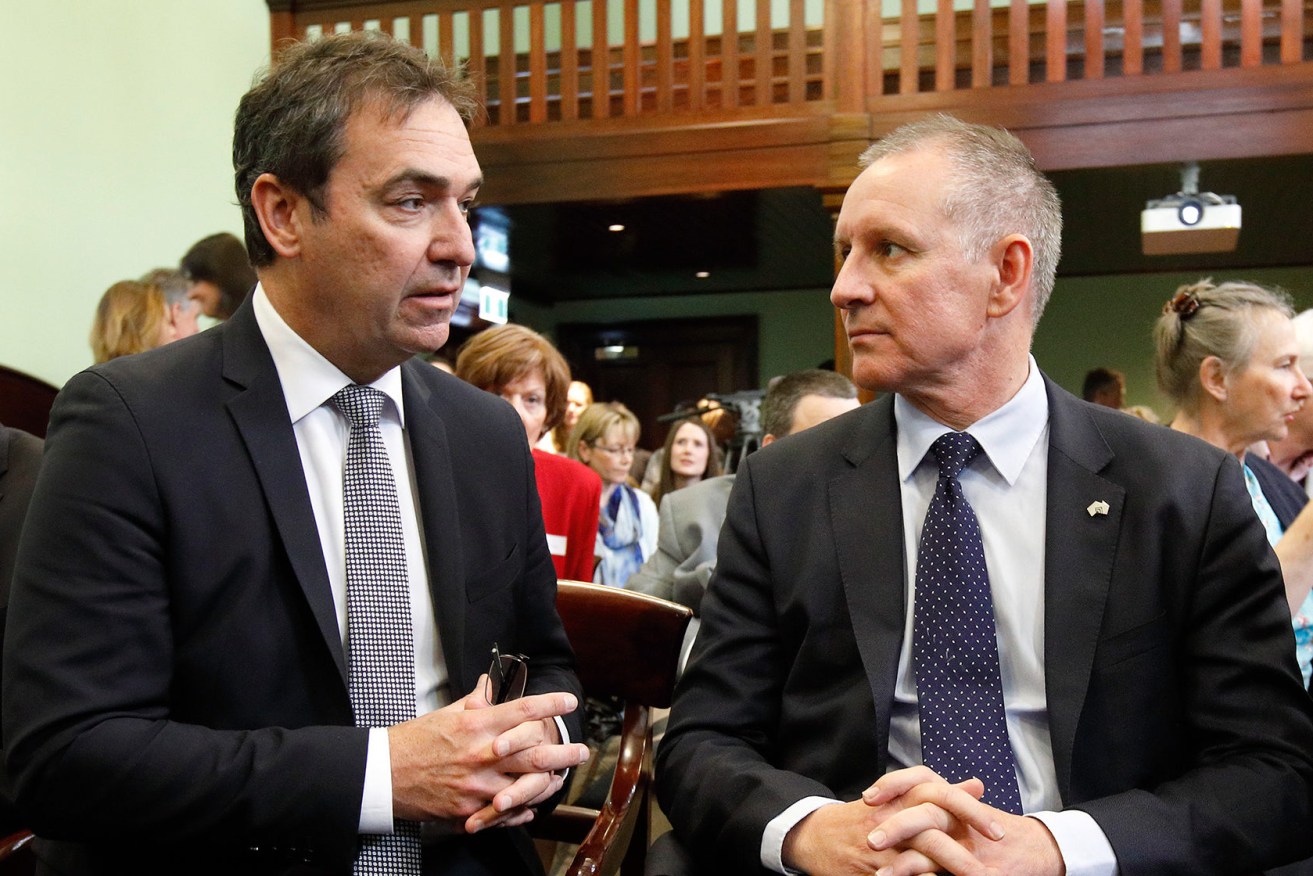 The battle to win the next election will be fought out in court before Steven Marshall and Jay Weatherill fight it out on the hustings. Photo: Tony Lewis / InDaily