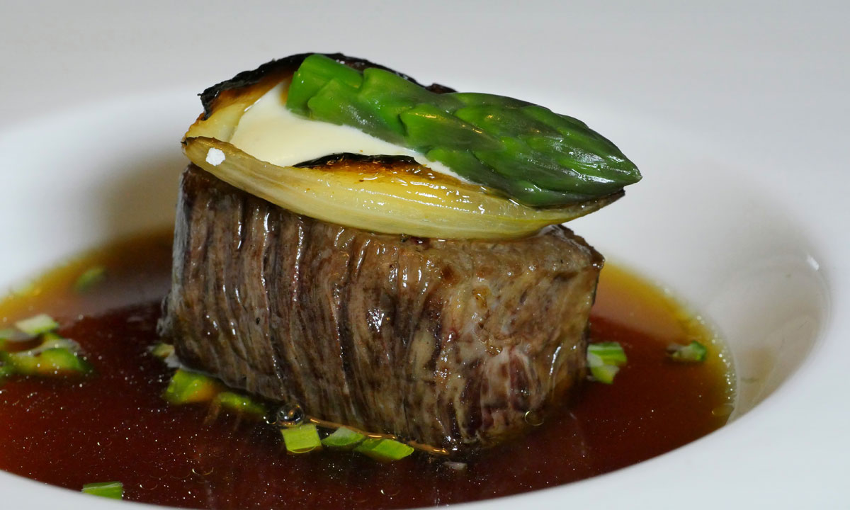  Bavette in beef consommé. Photo: Photo: Dougal McFuzzlebutt