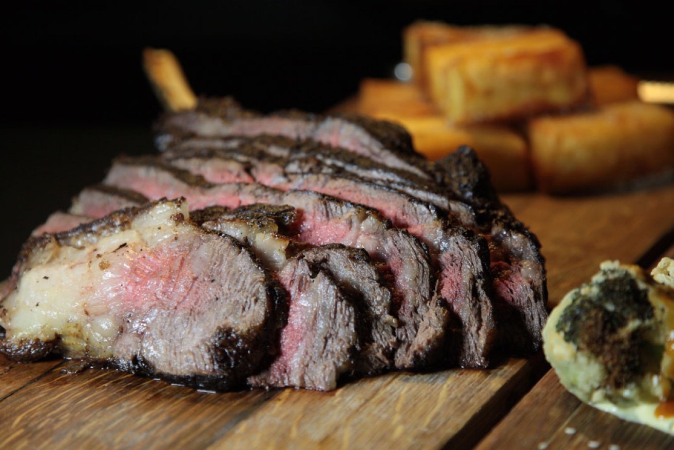 Wagu rib-eye steaks. Photo: Dougal McFuzzlebutt