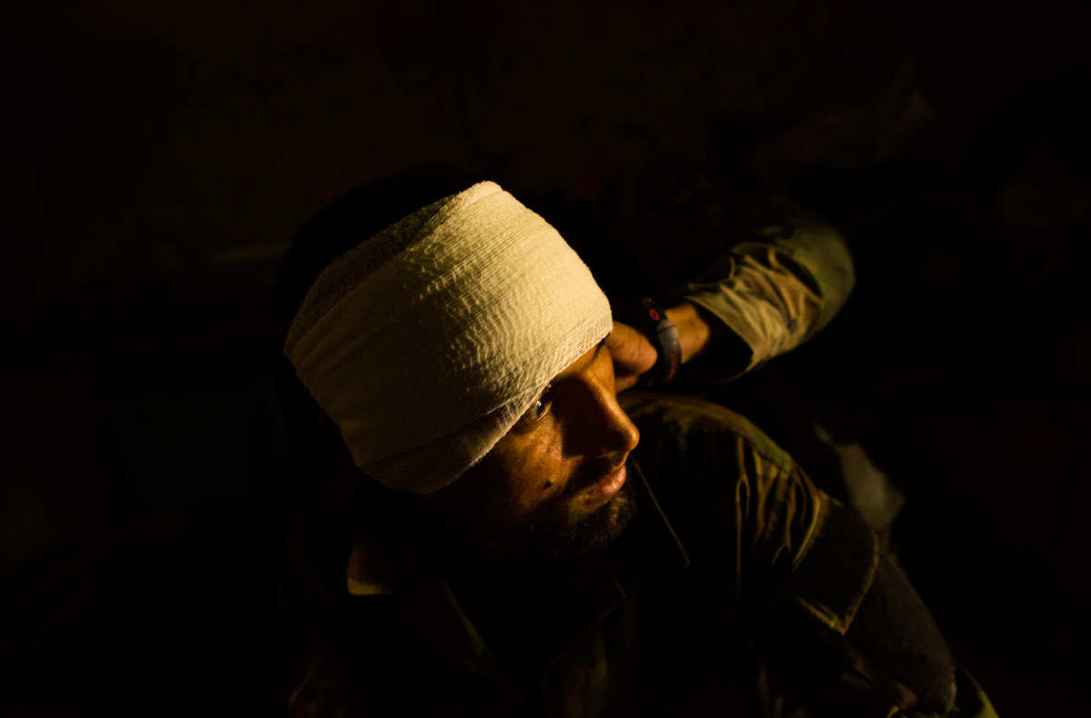 Andrew Quilty, 'Wounded in Helmand', 2016. Courtesy Foreign Policy, The Washington Post and TIME Lightbox