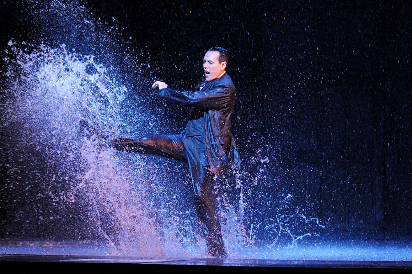 Grant Almirall in Singin' in the Rain. Photo: Lindsey Kearney