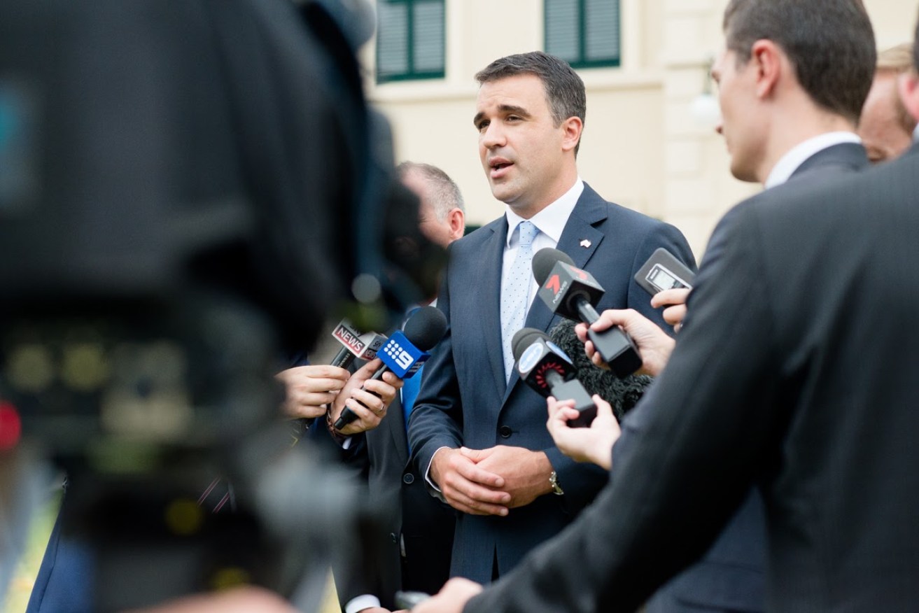 Police and Correctional Services Minister Peter Malinauskas. Photo: Nat Rogers / InDaily