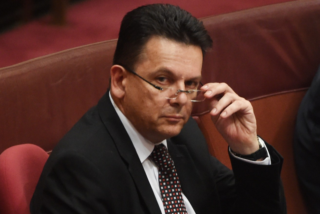 Nick Xenophon Team leader senator Nick Xenophon is eyeing off a raft of state seats. Photo: Mick Tsikas / AAP