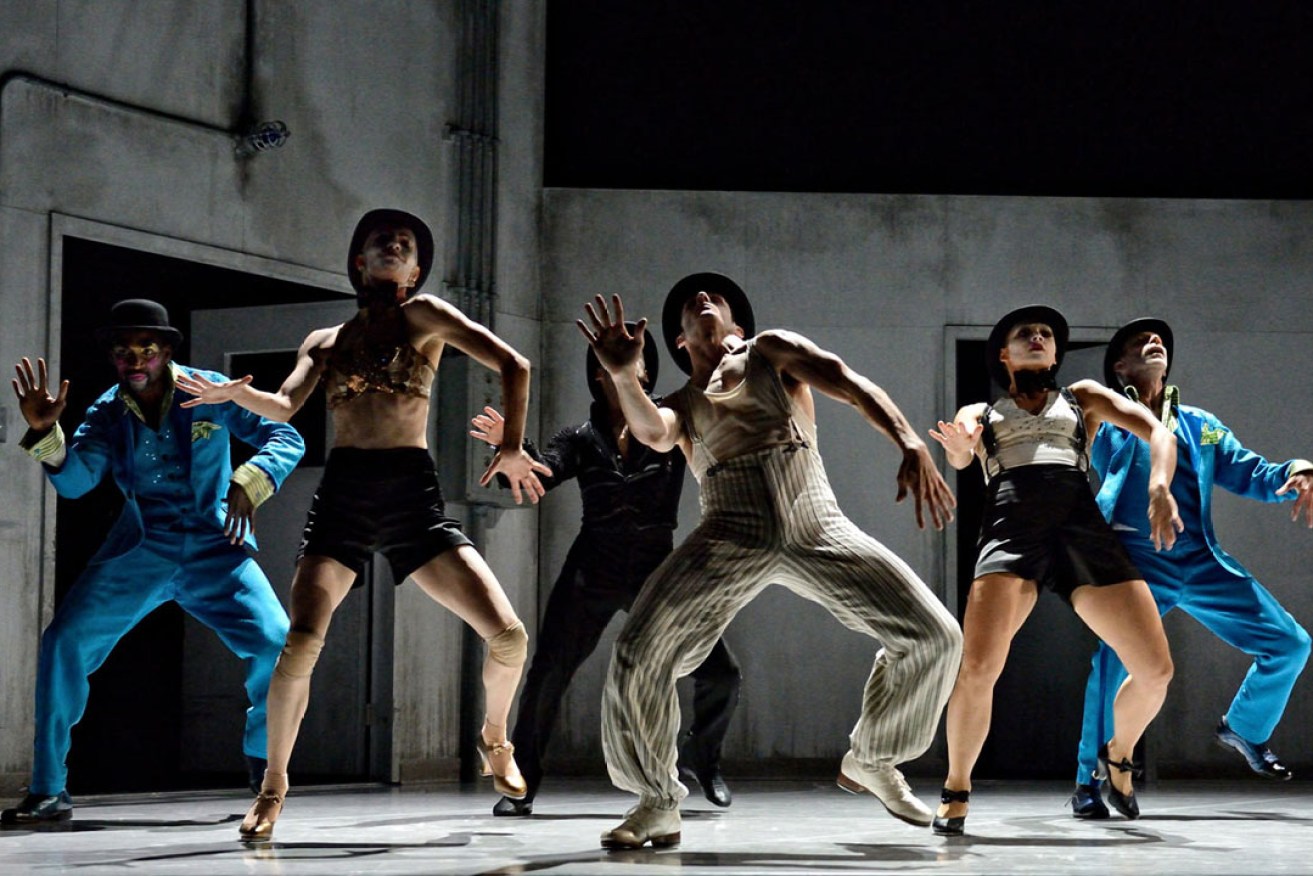 Betroffenheit is a hybrid dance-theatre work. Photo: Michael Slobodian