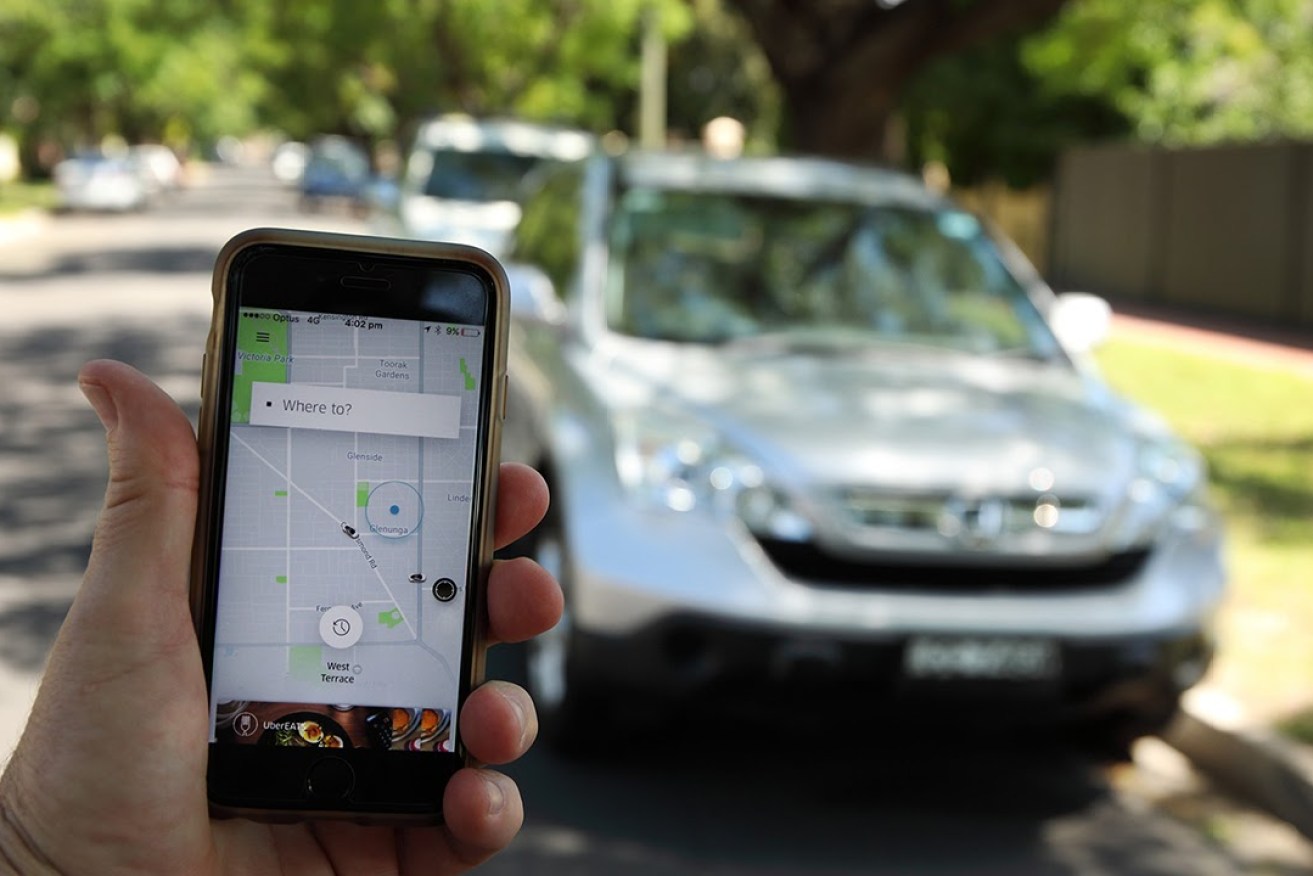 Government compliance officers are booking Uber cars as customers. Photo: Tony Lewis/InDaily