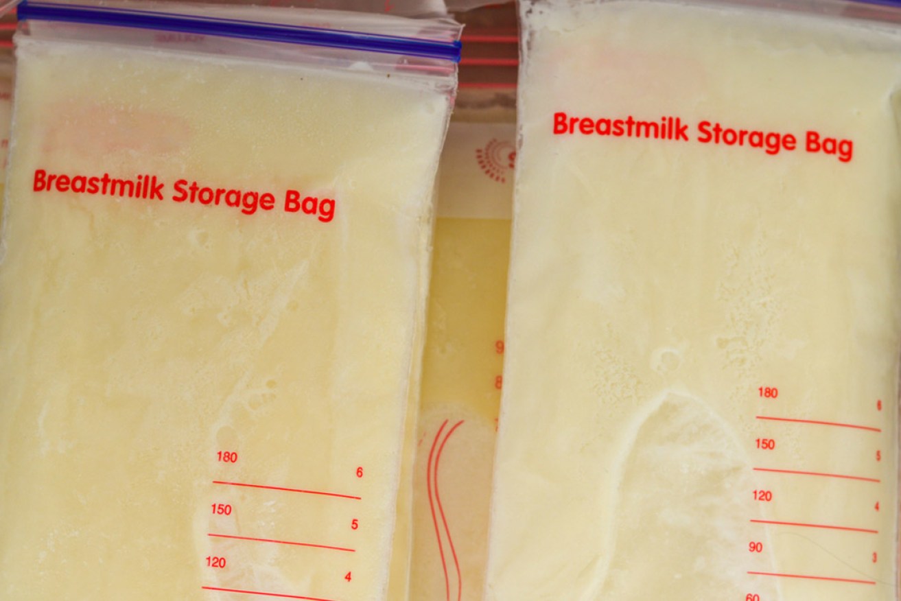 Screening and sterilisation processes mean human breast milk can be safely collected and frozen for use at a later time. www.shutterstock.com
