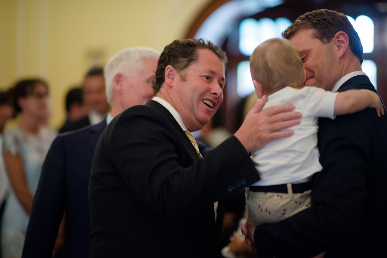 FACTIONAL TIES: Jack Snelling hopes to be kissing babies in Florey during the forthcoming state campaign. Photo: Nat Rogers / InDaily