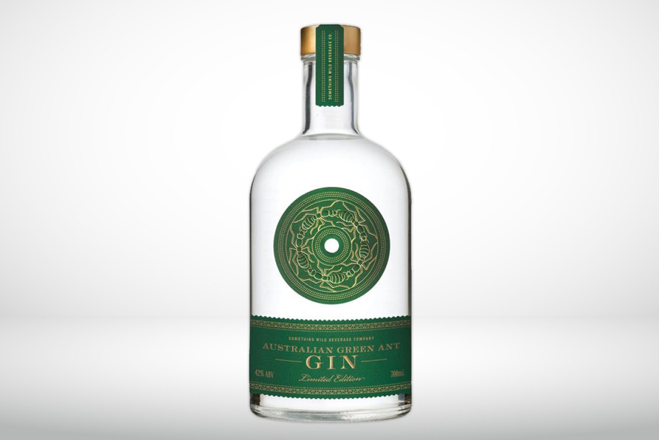 The Something Wild Beverages - Adelaide Hills Distillery green ant gin.