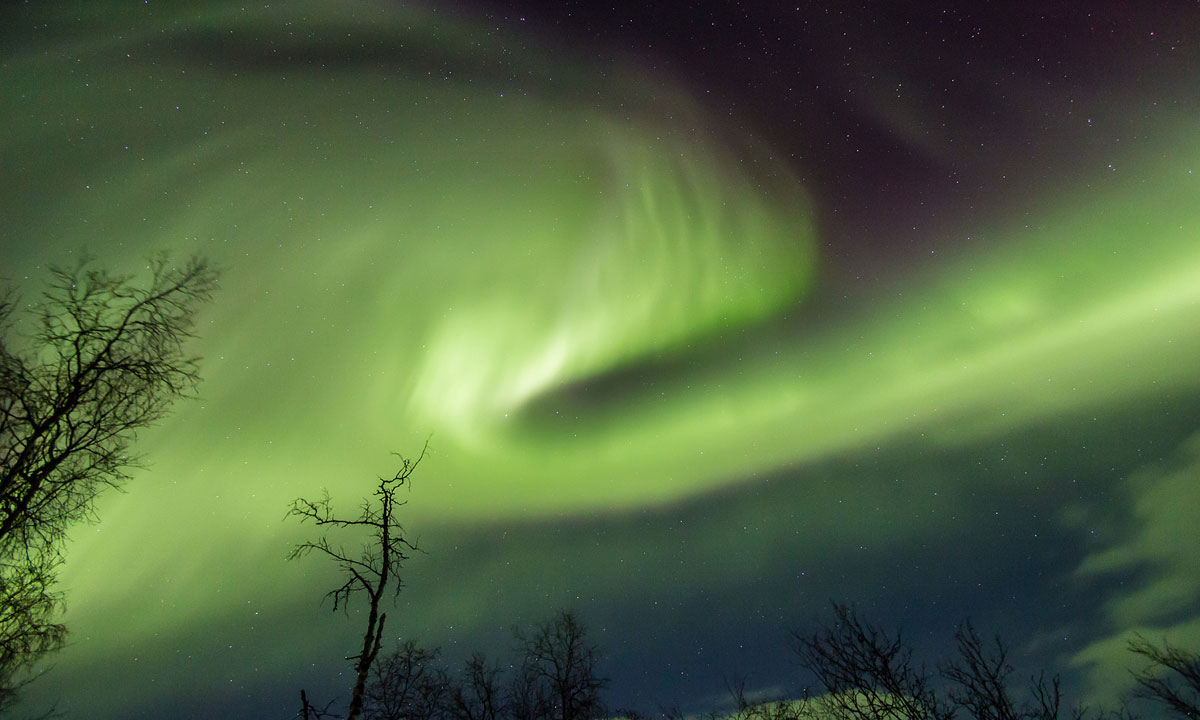 The Aurora Borealis doesn't always come out to play – but when she does, she puts on a spectacular display. Photo: Carsten Frenzl / flickr
