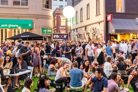 Waymouth Street Party, Cup revelry, gin galore