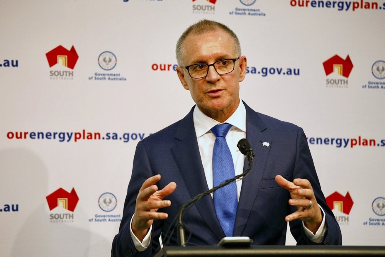 Premier Jay Weatherill admits diesel generators could save SA from blackouts next summer. Photo: Tony Lewis/InDaily