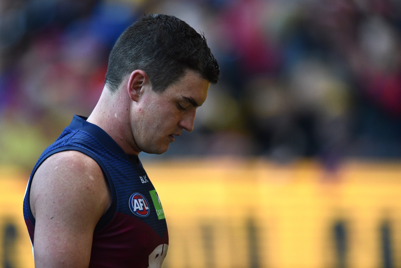 Tom Rockliff was replaced as captain this week. Photo: Julian Smith / AAP