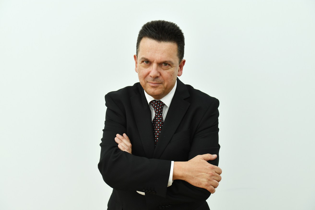 Nick Xenophon is hopeful of picking up traditional Liberal seats in the Hills districts. Photo: Mick Tsikas / AAP