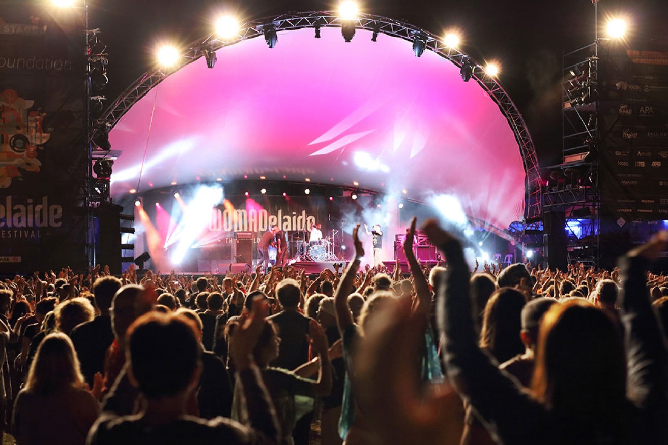 Crowds at the 2016 WOMADelaide. Photo: Tony Lewis