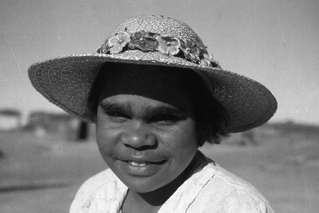 This photo of Pearl Mackenzie, taken by Charles Mountford in 1937, is part of the UNESCO-listed Mountford-Sheard Collection.  