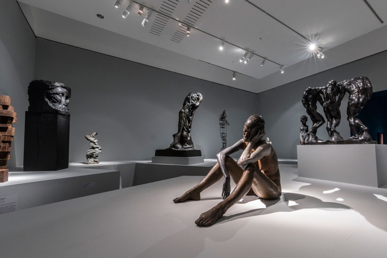 Installation view – 'Versus Rodin: bodies across space and time'. Photo: Art Gallery of SA