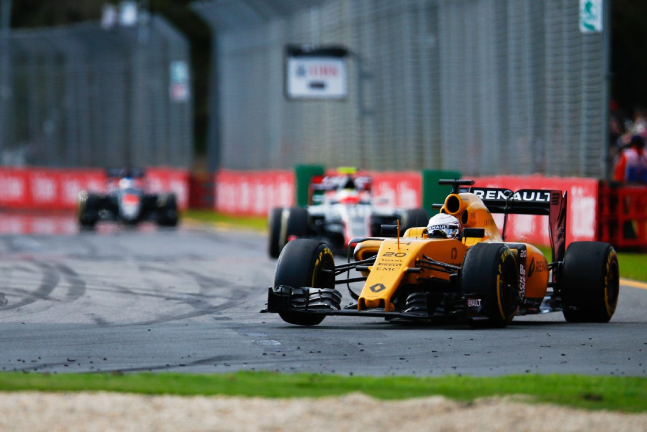 The Australian Grand Prix at Albert Park in Melbourne last year. Photo: AAP