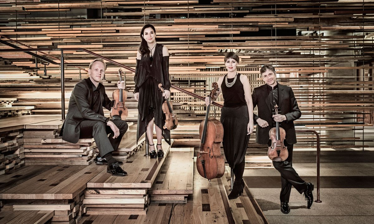 The Australian String Quartet. Photo: Jacqui Way